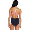 imageSpeedo Womens Swimsuit One Piece Quantum Splice Thin Strap High Cut SolidJacquard Speedo Black