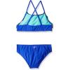 imageSpeedo Girls Swimsuit Two Piece Bikini Ruffle SetDiscontinuedDark Peri
