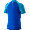 imageSpeedo Girls Uv Swim Shirt Short Sleeve Color Block RashguardDiscontinuedRadiant Blue