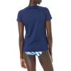 imageSpeedo Womens Guard Uv Swim Shirt Short Sleeve RashguardRash Guard ShirtSpeedo Navy