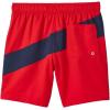 imageSpeedo Mens 75quot Volley Swim Trunks Colorblock Red