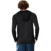 imageSpeedo Mens Uv Swim Shirt Long Sleeve Fitness RashguardHooded Anthracite
