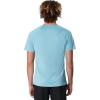 imageSpeedo Mens Uv Swim Shirt Short Sleeve Regular Fit SolidDelphinium Blue