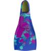imageSpeedo UnisexAdult Swim Training Fins Rubber Long BladeCobalt PopDivaArctic Glass