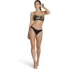 imageSpeedo Womens Swimsuit Bikini TopBlackGold