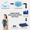 imageSpeedo Womens Swimsuit One Piece Prolt Flipback PrintedCheetah Blue