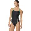 imageSpeedo Womens Swimsuit One Piece Prolt Flyback Solid Adult Team ColorsSpeedo Green