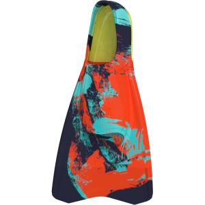 imageSpeedo Unisex Adult Swim Training Fin SwitchbladePeacoatVolcanic OrangeArctic Glass