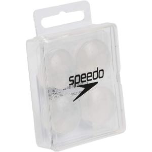 imageSpeedo Unisex Ear Plugs for Swimming Waterproof Reusable TrainingAdult Silicone White