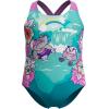 imageSpeedo BabyGirls Swimsuit Infant to Big Kid UPF 50 Learn to SwimCrossback 1pc Neon Violet
