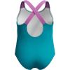 imageSpeedo BabyGirls Swimsuit Infant to Big Kid UPF 50 Learn to SwimCrossback 1pc Neon Violet
