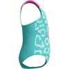 imageSpeedo BabyGirls Swimsuit Infant to Big Kid UPF 50 Learn to SwimDigital 1pc Arctic Glass