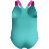 imageSpeedo BabyGirls Swimsuit Infant to Big Kid UPF 50 Learn to SwimDigital 1pc Arctic Glass