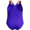 imageSpeedo BabyGirls Swimsuit Infant to Big Kid UPF 50 Learn to SwimDigital 1pc Indigo Glow