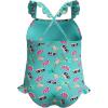 imageSpeedo BabyGirls Swimsuit Infant to Big Kid UPF 50 Learn to SwimFrill 1pc Arctic Glass
