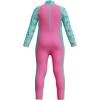 imageSpeedo BabyGirls Swimsuit Infant to Big Kid UPF 50 Learn to SwimLS Sunsuit Neon Bubble Gum
