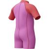 imageSpeedo BabyGirls Swimsuit Infant to Big Kid UPF 50 Learn to SwimNeoprene Suit Neon Violet