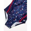 imageSpeedo Girls Printed Sport SpliceRedWhiteBlue Splice