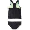 imageSpeedo Girls Swimsuit Two Piece Tankini Thick StrapTankini SetAnthracite