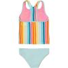 imageSpeedo Girls Swimsuit Two Piece Tankini Thick StrapTankini SetAqua Splash
