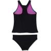 imageSpeedo Girls Swimsuit Two Piece Tankini Thick StrapTankini SetSpeedo Black