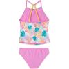 imageSpeedo Girls Swimsuit Two Piece Tankini Thin StrapCyclamen