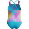 imageSpeedo Girls Swimsuit Two Piece Tankini Thin StrapHula Blend