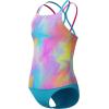 imageSpeedo Girls Swimsuit Two Piece Tankini Thin StrapHula Blend