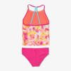 imageSpeedo Girls Swimsuit Two Piece Tankini Thin StrapRose Violet