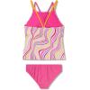 imageSpeedo Girls Swimsuit Two Piece Tankini Thin StrapWild N Wavy