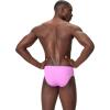 imageSpeedo Mens Swimsuit Brief Comfort WaistbandMid Neon Violet