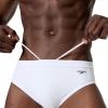 imageSpeedo Mens Swimsuit Brief Comfort WaistbandMid White