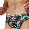 imageSpeedo Mens Swimsuit Brief Eco Flex 2 Outseam BeachstarMilo Blocks