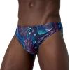 imageSpeedo Mens Swimsuit Brief Eco Flex 2 Outseam BeachstarThousand Meters Flare Pink