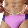 imageSpeedo Mens Swimsuit Brief Eco Flex 2 Outseam BeachstarVertical Neon Violet