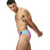 imageSpeedo Mens Swimsuit Brief Eco Flex 2 Outseam BeachstarVertical Neon Violet