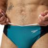 imageSpeedo Mens Swimsuit Brief Eco Flex 2 Outseam BeachstarVertical Swell Green