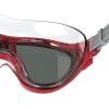imageSpeedo Unisex Kids Swim Goggles Biofuse 20 JuniorMask High Risk RedSmoke