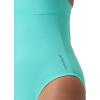 imageSpeedo Womens Short Sleeve ZipHigh Neck Arctic Glass