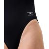 imageSpeedo Womens Swimsuit One Piece Cheeky Coverage Endurance Solid Adult Club TrainingTeam Black