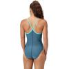 imageSpeedo Womens Swimsuit One Piece Closed Back Thin Strap HydrobraHeather Dark Teal