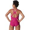 imageSpeedo Womens Swimsuit One Piece Powerflex Ultraback SolidFestival Fuchsia