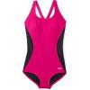 imageSpeedo Womens Swimsuit One Piece Powerflex Ultraback SolidIllusion Festival Fuchsia