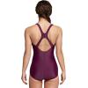 imageSpeedo Womens Swimsuit One Piece Powerflex Ultraback SolidIllusion Potent Purple