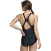 imageSpeedo Womens Swimsuit One Piece Powerflex Ultraback SolidIllusion Speedo Black