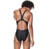 imageSpeedo Womens Swimsuit One Piece Powerflex Ultraback SolidNew Black