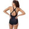 imageSpeedo Womens Swimsuit One Piece Powerflex Ultraback SolidPalm Ombre Arctic Glass