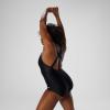 imageSpeedo Womens Swimsuit One Piece Powerflex Ultraback SolidSpeedo Black