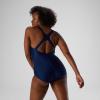 imageSpeedo Womens Swimsuit One Piece Powerflex Ultraback SolidSpeedo Navy