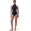 imageSpeedo Womens Uv Swim Shirt Long Sleeve RashguardBiofuse Vintage Fog